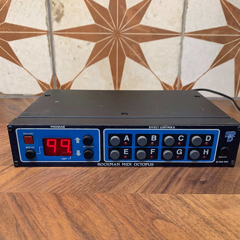 ROCKMAN MIDI OCTOPUS REMOTE LOOP 2個セット SR&D Rockman MIDI Octopus + 2 Remote Loops and Rack Mount