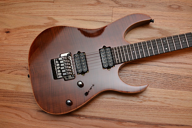 Ibanez RG3120 Prestige 2005 Dark Amber Flame (F-DAM)
