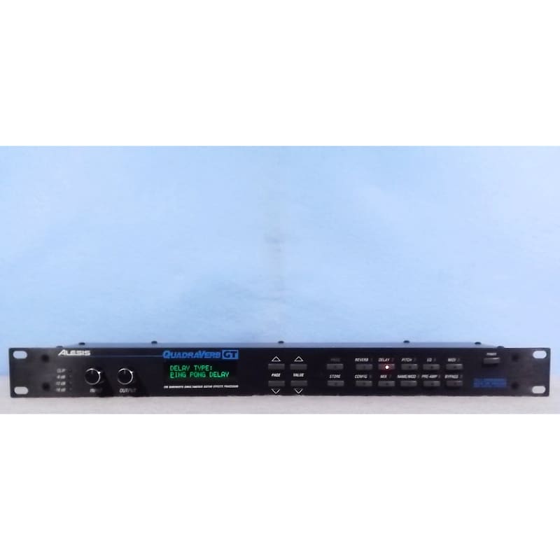 ギター ALESIS QUADRAVERB Alesis QuadraVerb GT 20k Bandwidth Simultaneous Guitar Effects