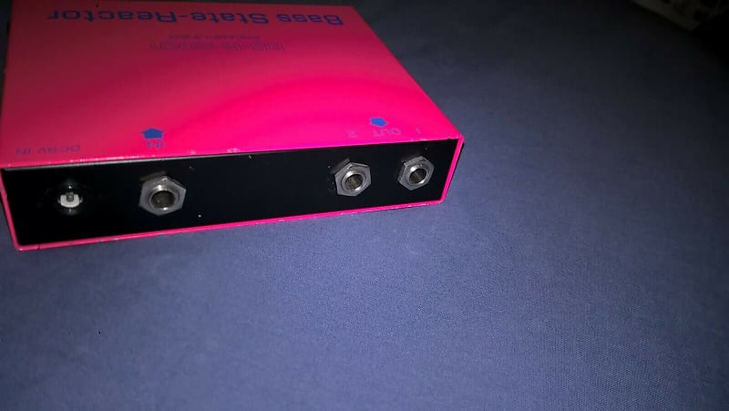 ESP ESP - BS- R 2001 - Bass State Reactor - Bass Preamplifier 2000 Fluo Pink
