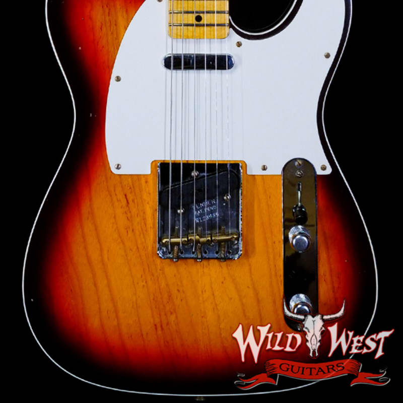 Photos - Guitar Fender    Custom Shop Limited Edition 50s Twisted Tel... Chocolat  2022
