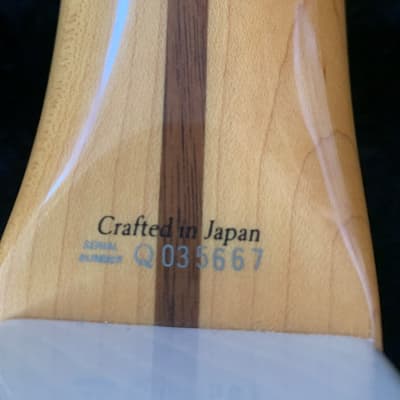 Fender  Telecaster '52 Reissue Blonde Ash Bigsby TL52 Japan CIJ,  w/Case 2004 image 10