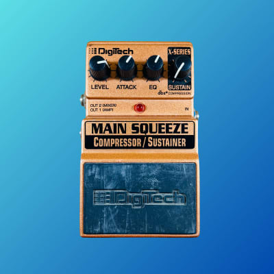 DigiTech MAIN SQUEEZE コンプレッサー DigiTech Main Squeeze Compressor Sustainer Pedal | Reverb