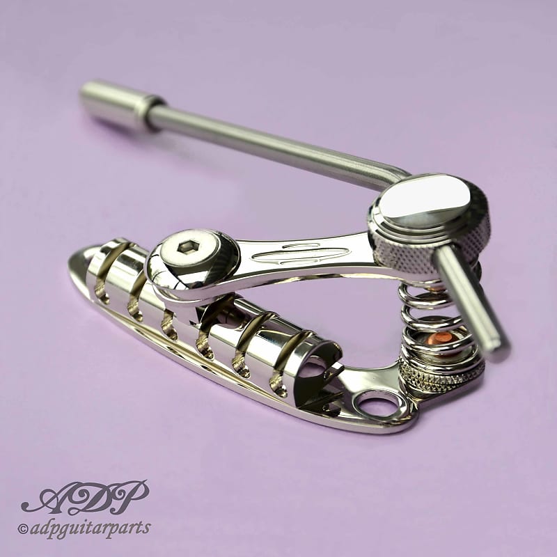 Tremolo Duesenberg Les Trem II TM85N remplace cordier/ tailpiece StopTail  LP, SG - Nickel