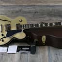 Unplayed! Rare 1 offs Gibson ES-275 Thinline  2019 Baroque Gold Gloss + OHSC and COA