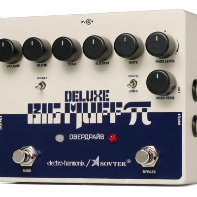 New Electro-Harmonix EHX Deluxe Sovtek Big Muff Pi Fuzz Guitar Pedal image 2