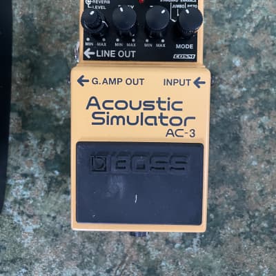 Boss AC-3 Acoustic Simulator Pedal | Reverb