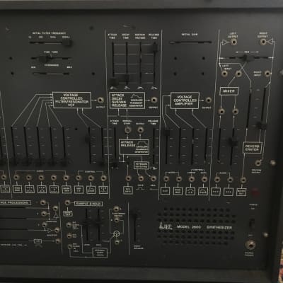 1970s ARP 2600 vintage analog synthesizer w/ 3620 keyboard image 7