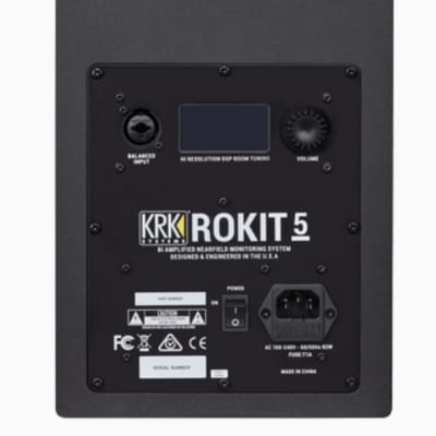 KRK Rokit RP5 G4 Powered 5" Nearfield Studio Monitor (Single)(Springfield, NJ) image 2