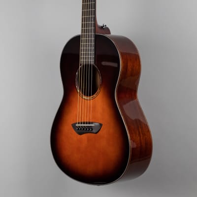 Yamaha CSF3M Parlor Acoustic/Electric Guitar in Tobacco Sunburst image 4