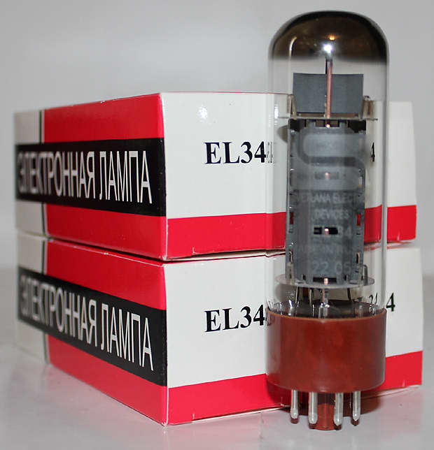 Matched Quad Svetlana EL34 tubes, BRAND NEW in Box ! image 1
