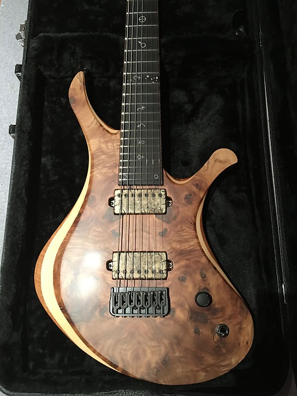 Skervesen Swan 7 neckthru - amazing! | Reverb