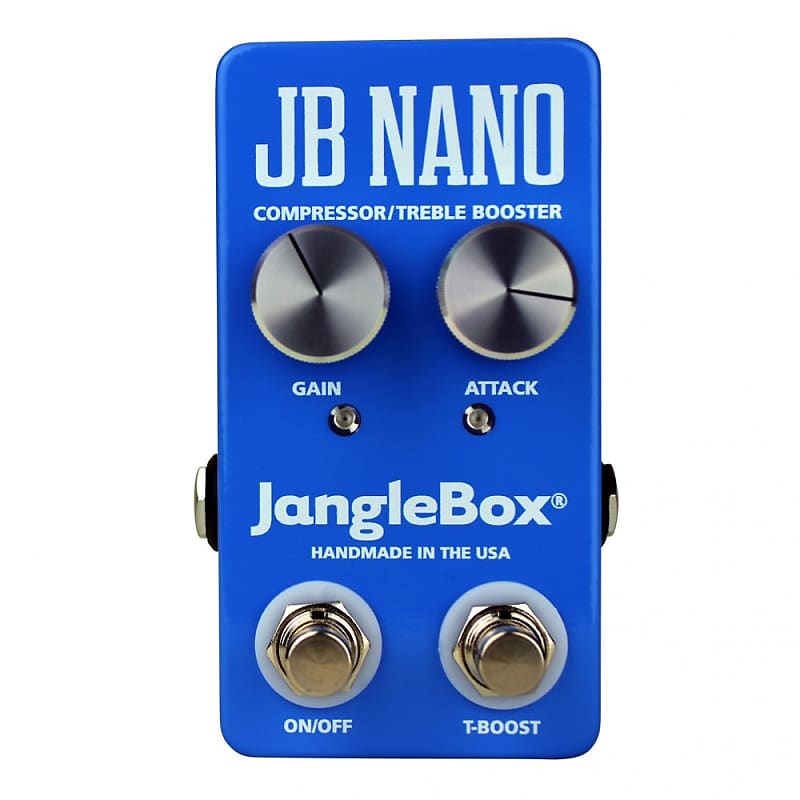 JangleBox JB Nano Compressor/Treble Booster Guitar Effects Stompbox FX Pedal image 1