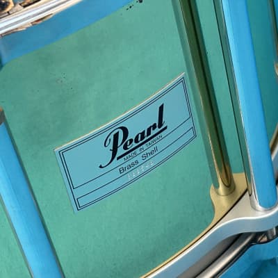 Free Floating Brass Snare Drum 14" x 8" - Pearl B-9114ED image 25