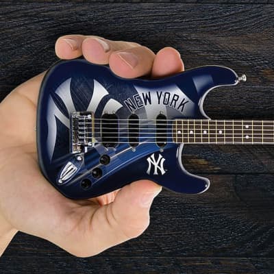 New York Yankees 10" Collectible Mini Guitar image 2