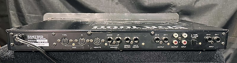 Ibanez SDR 1000+ Stereo Digital Reverb 1980s - Black | Reverb