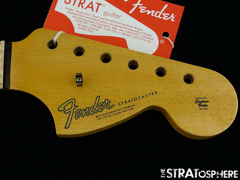 USA Fender Custom Shop 60s Stratocaster Big Head Relic NECK Strat