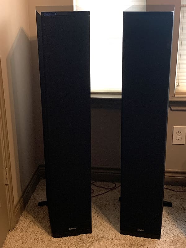 Definitive Technology BP30 Floor Speakers 2000s - Black Piano | Reverb