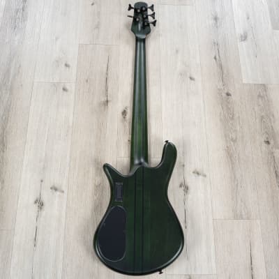 Spector NS Dimension 5 Multi-Scale 5-String Bass, Wenge, Haunted Moss Matte image 6