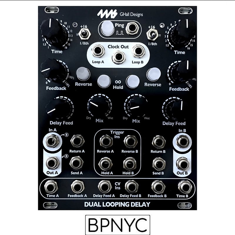 洋服通販 - 新作アイテムを Black (DLD) Delay Looping Dual 4MS (BPNYC) Reverb | DTM・DAW