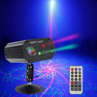 Party Lights, Dj Disco Laser Light Projector Show Rgb Sound