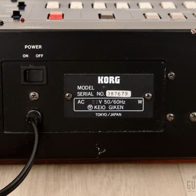 Korg PolySix Vintage Analog Synthesizer Serviced w/ Case image 11