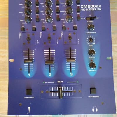 NUMARK DM2002X DJ PRO MASTER MIX deals SOUND BOARD TESTED