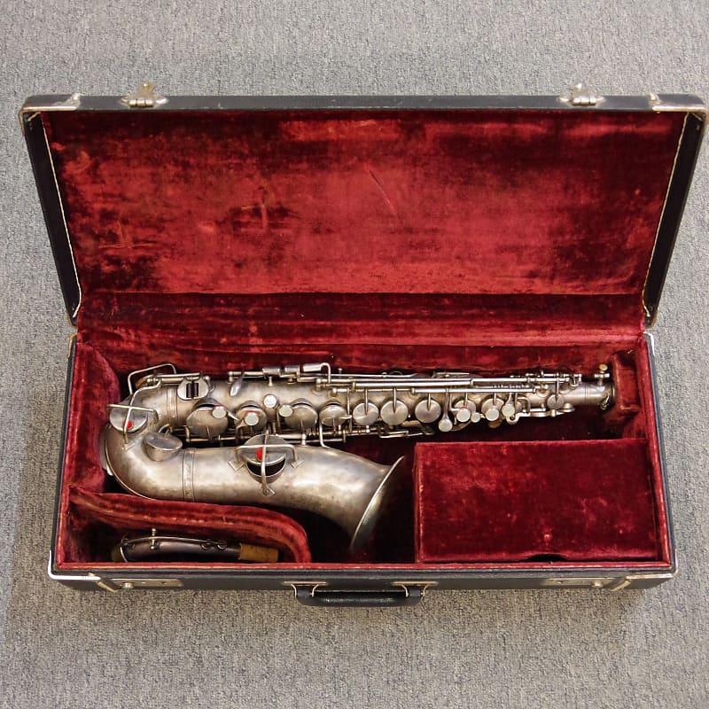 Vintage King H.N. White Alto Saxophone, Used Reverb