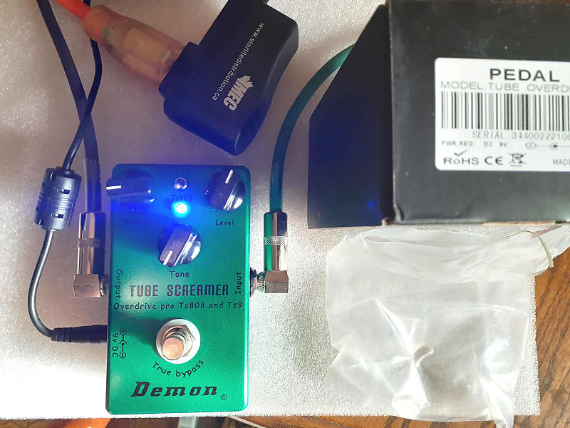 DemonFx tube screamer I clone Green