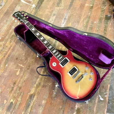 Greco EG-600 Ace Frehley Vintage 1979 Cherry Sunburst EG600C Japan