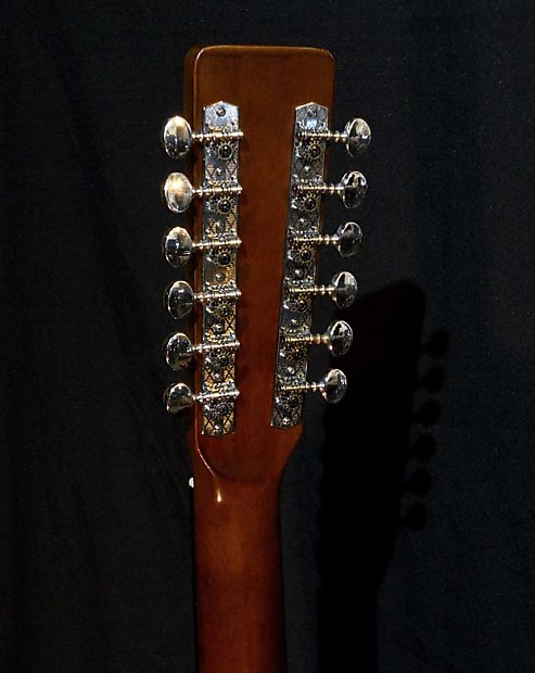 1970s Yamaki Western Deluxe 12-string acoustic, solid cedar