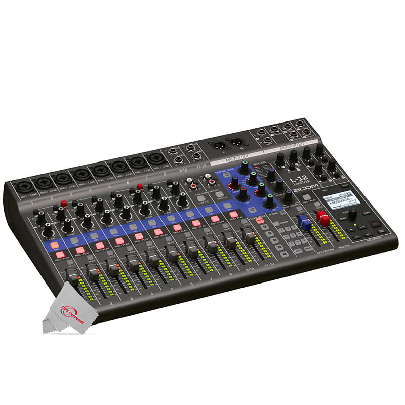 Zoom LiveTrak L-12 - 12-Channel Digital Mixer & Multitrack Recorder image 1