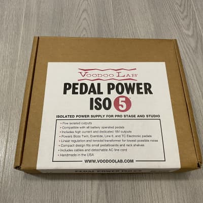 Voodoo Lab Pedal power ISO-5 isolated power supply image 2