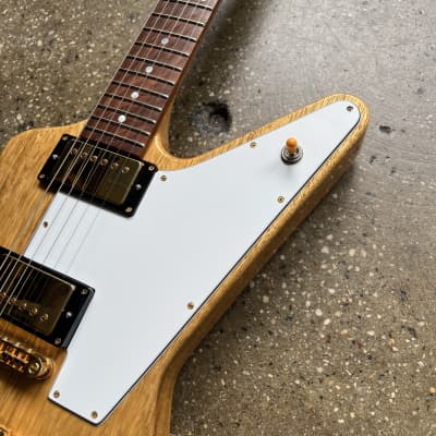 Kurt Wilson Korina Explorer Electric Guitar - Natural image 6