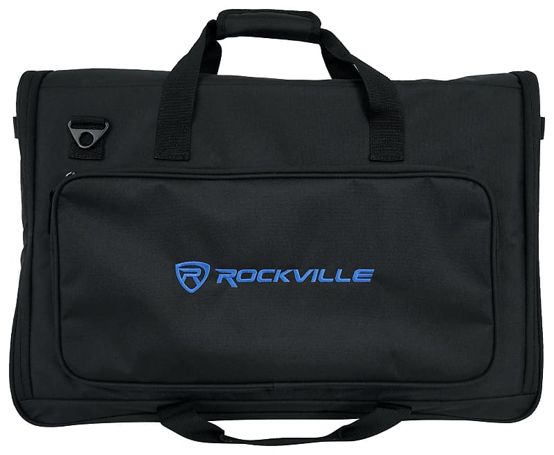 Rockville Padded LCD TV Screen Monitor Travel Gig Bag Fits Reverb