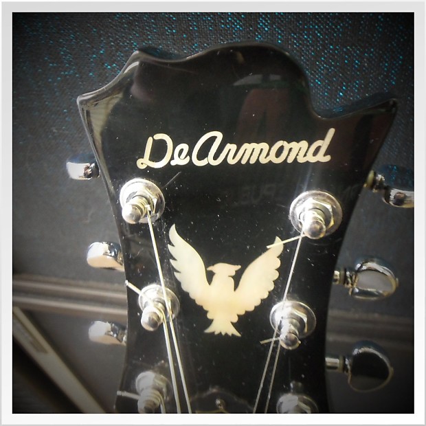 DeArmond by Guild Jet Star Black (Guild Thunderbird Reissue