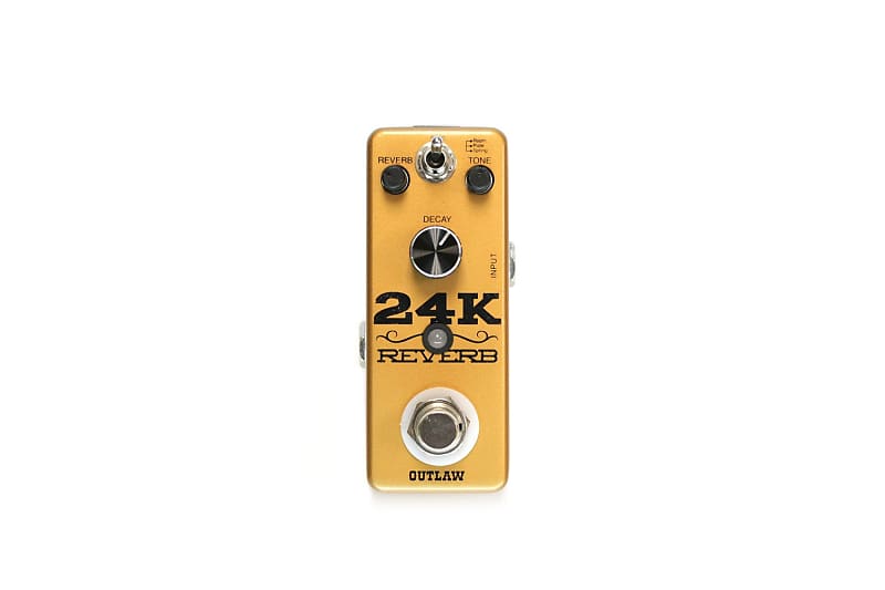 Outlaw 24K Reverb Guitar Pedal OPEN BOX image 1