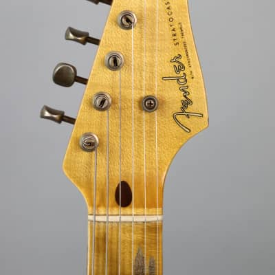 Fender Custom Shop Limited Edition '54 Strat Journeyman Relic Cimarron Red image 4
