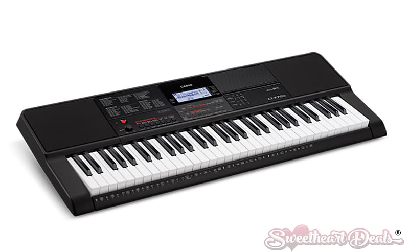 Casio CT-X700 61-Note Portable Digital Keyboard with LCD Display image 1