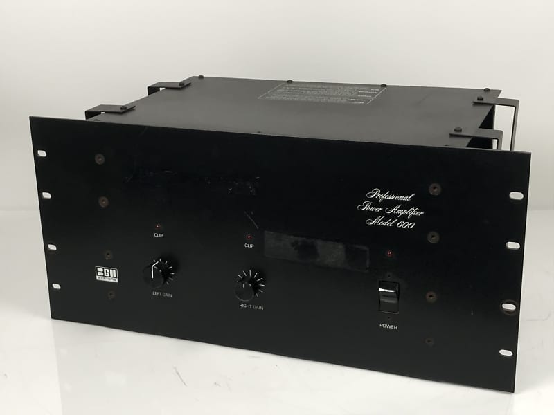 BGW Model 600 Professional Power Amplifier - Made in USA  			