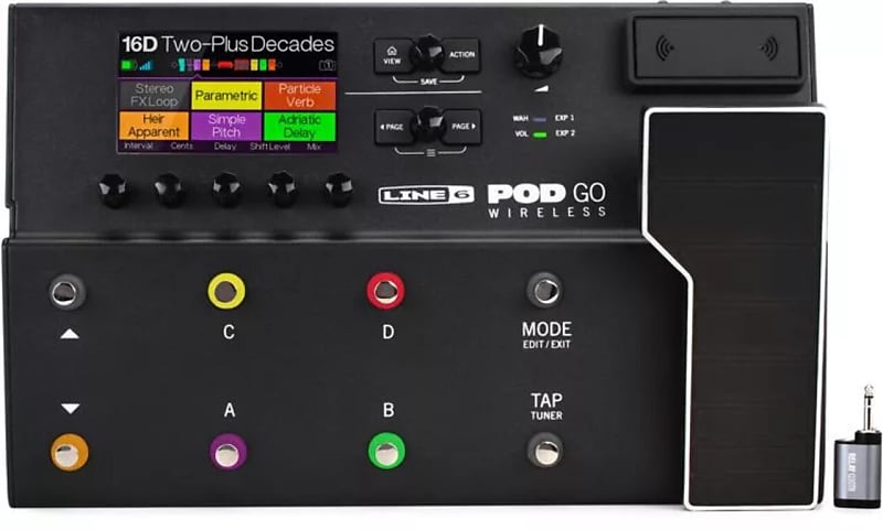 Line 6 Pod Go Wireless Guitar Multi-Effects Floor Processor image 1