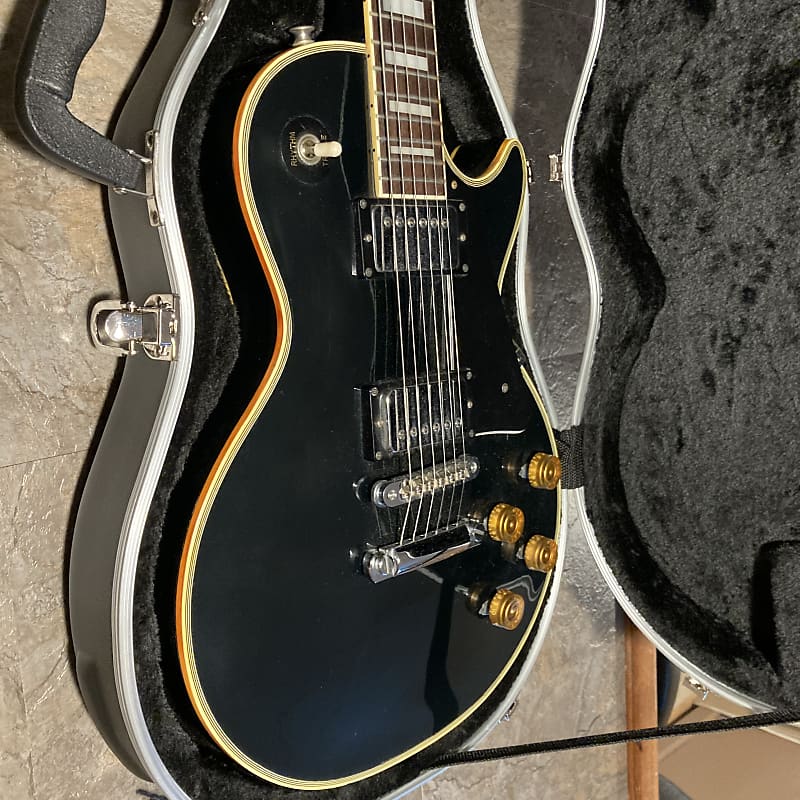 ギター Aria Pro II Les Paul Custom model Electric Guitar Aria Pro II Les Paul Custom Black Made in