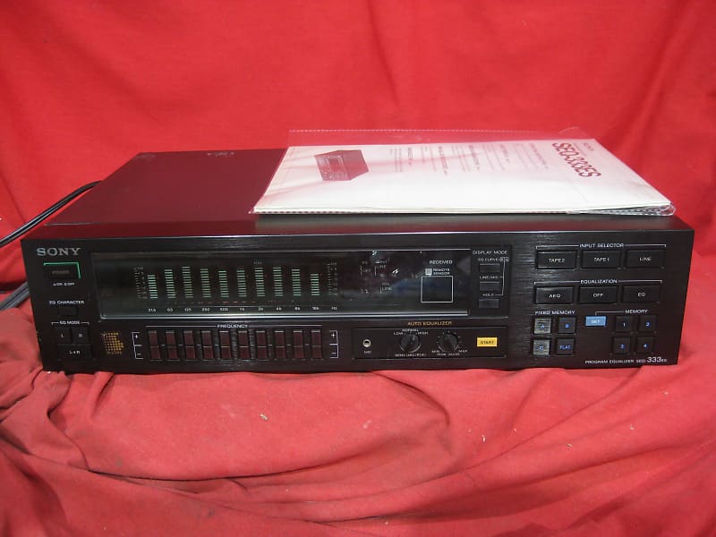Vintage Sony SEQ-333ES Stereo Graphic Equalizer SuperDuper