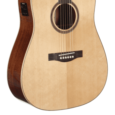 Teton STS100CENT Dreadnought Solid Sitka Spruce Top Mahogany Neck 6-String Acoustic-Electric Guitar image 1