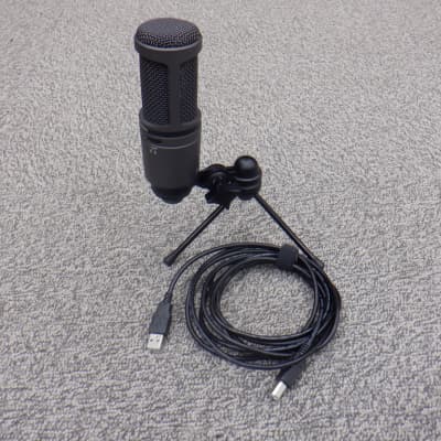 Used Audio Technica AT2020USB+ Mic (Excellent w/Stand) image 1