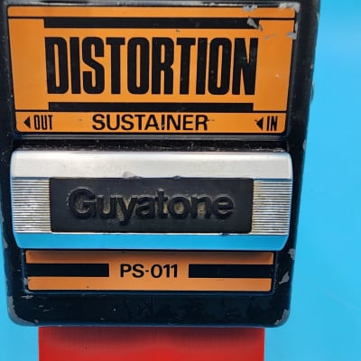 Vintage 80s Guyatone PS-011 Distortion Sustainer Guitar Effect Pedal Bass Japan image 4