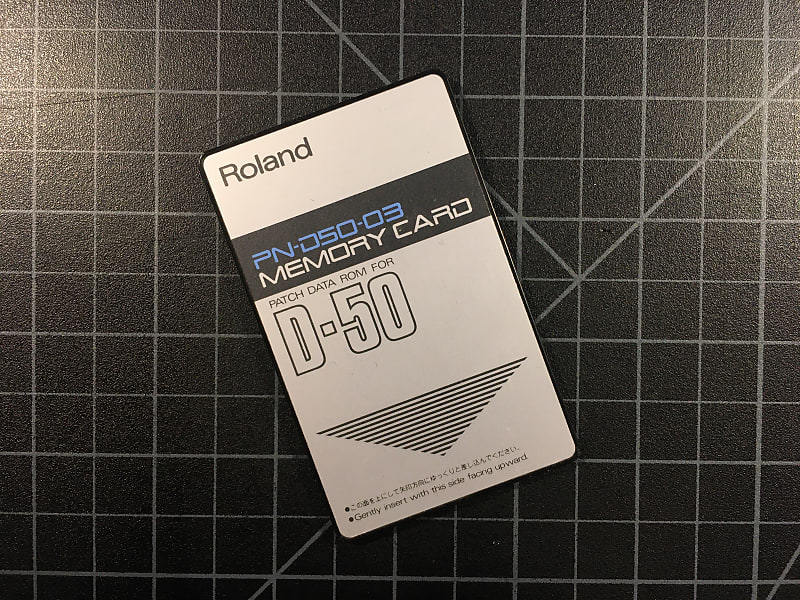 Roland ローランド PN-D50-03 Roland Memory Card PN-D50-03 | Reverb