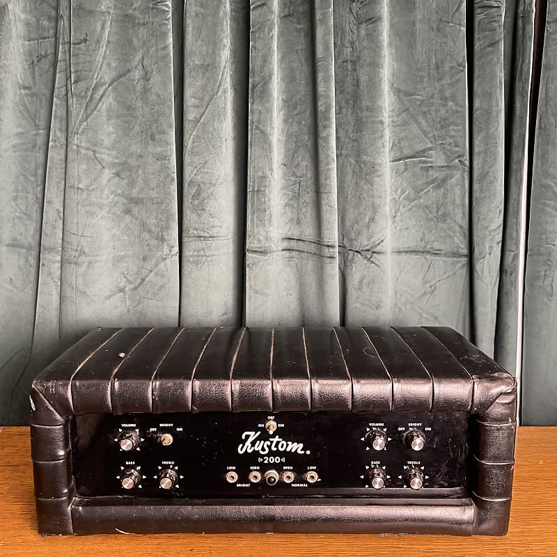 Kustom 200 Amplifier Head Reverb