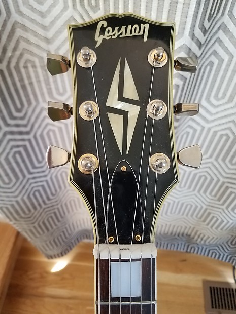 Rare 1970's set neck Gession Custom - made by Tokai | Reverb