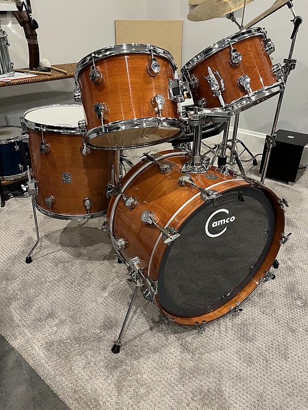 Camco Hoshino era 4 Piece Drum Set 1979 Reverb